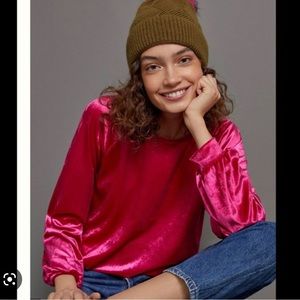 Pink Velvet Candace Maeve Top